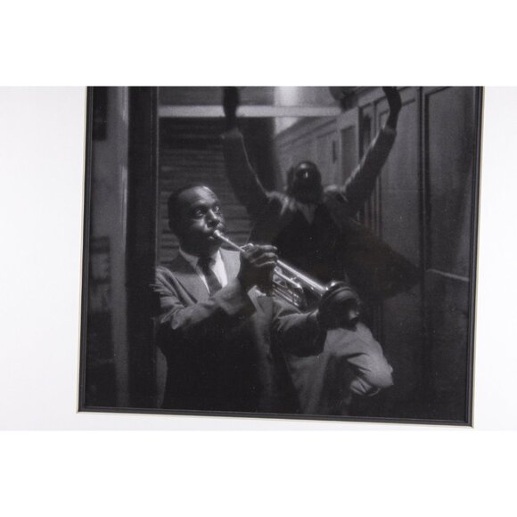 Vintage William Claxton framed print Cootie Williams central ballroom Harlem, - Picture 6 of 8